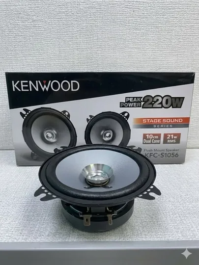 Автомобильные динамики Kenwood KFC-S1056, 10 см, 220 Вт, 2 шт