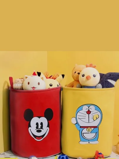 Ящик для хранения игрушек, Корзина для игрушек, Корзина Микки Маус, контейнер