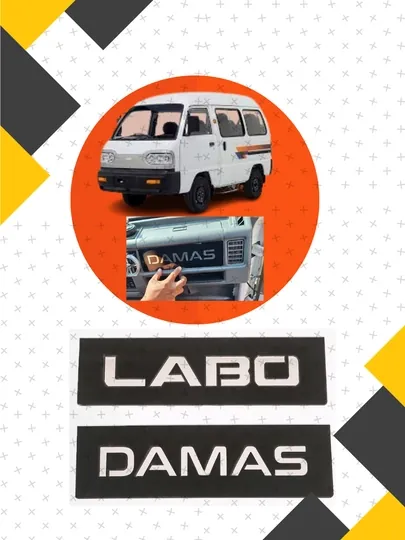 Специальная наклейка для приборной панели автомобилей Damas и Labo