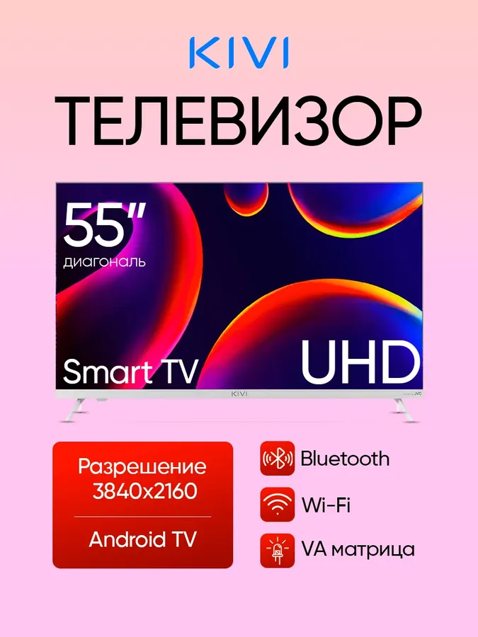 Телевизор смарт 55 дюймов 55U750NW