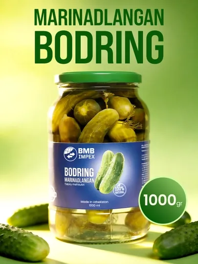 Маринованные огурцы, 1000 гр