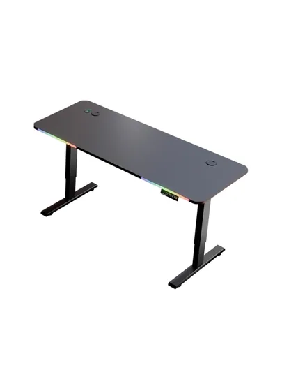 Игровой стол, 120-140 см, с RGB-подсветкой и электрической регулировкой высоты