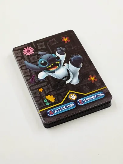 Игральные карты в стиле Stitch — 55 штук, цветной дизайн, идеально для подарка и декора