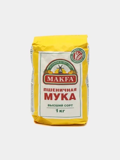 Пшеничная мука Makfa, высший сорт, 1 кг