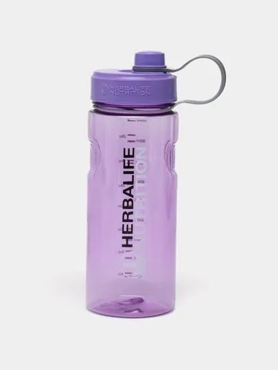 Спортивная бутылка для фитнеса, градиентное цветное, 1000 ml — EMARKE-HER1L-ФИОЛЕТ