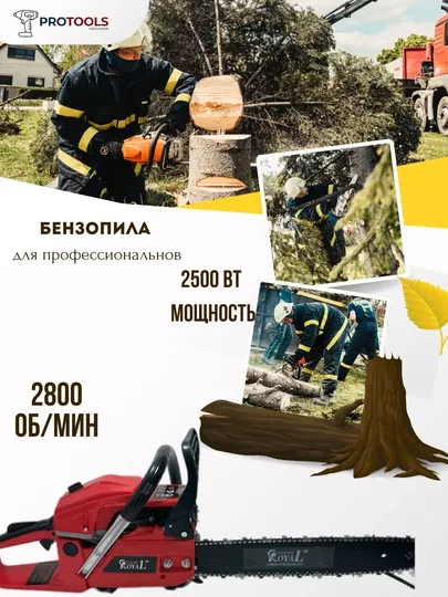 Бензопила Royal-R40501