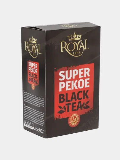 Чай черный Royal Life Super pekoe, 90 г