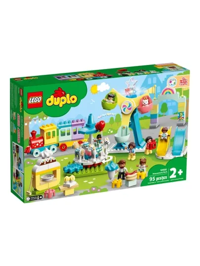 Конструктор LEGO DUPLO Парк развлечений 10956, 95 деталей
