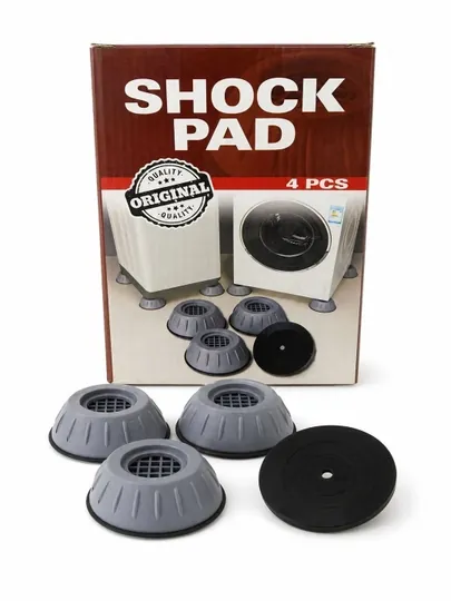 Антивибрационная резиновая подставка Shock pad для стиральной машины