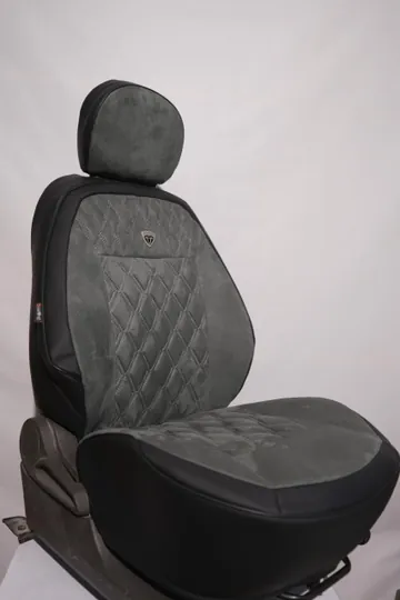 Чехол для автокресел Alfa-New, кожаный, тканевый, Lacetti, Damas, Cobalt, Spark