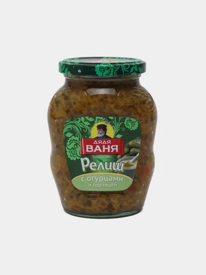 Релиш с огурцами и горчицей Дядя Ваня, 350 г