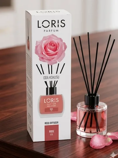 Аромадиффузор для дома Loris Parfum Rose , роза, 120 мл