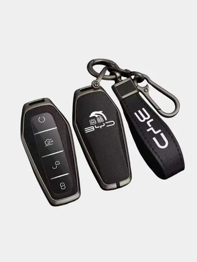 Чехол для автомобильного ключа BYD, Yuan Han, Chazor — AUTOAKS-BYD-ЧЕРН