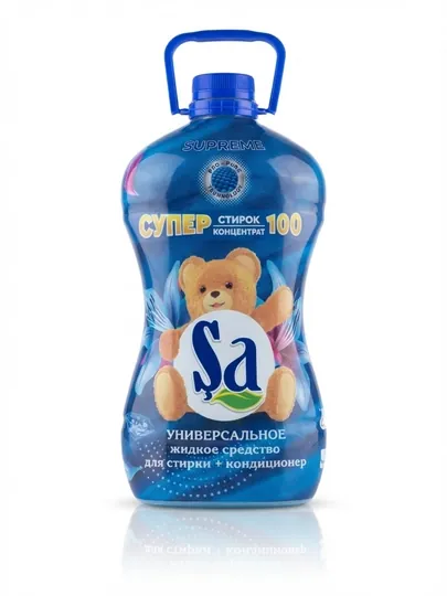 Sa 2 в 1 Концентрат Гель для стирки + Кондиционер, 2 л, 100 стирок
