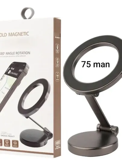 Магнитный держатель для телефона в автомобиль, 360° вращение, поддержка MagSafe