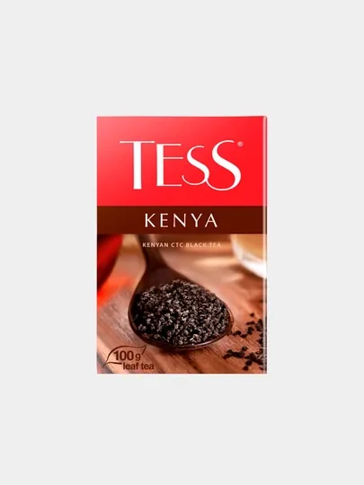Чай чёрный Tess Kenya, листовой, 100 г