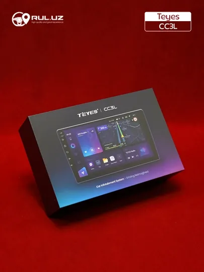 Автомобильный монитор "Teyes CC3L", на Cobalt, Nexia 3, Gentra, с рамкой и штекером