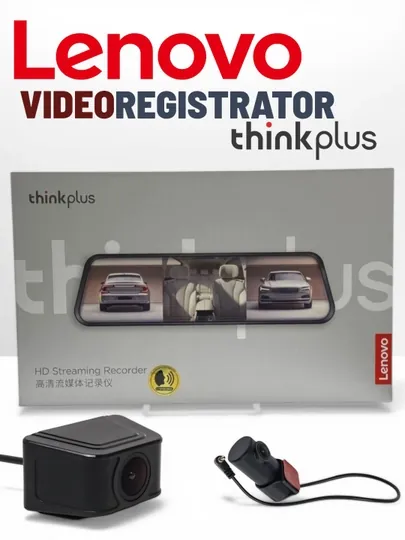 Lenovo Thinkplus T820 pro – автомобильный видеорегистратор с 3 камерами, салон камера, FHD