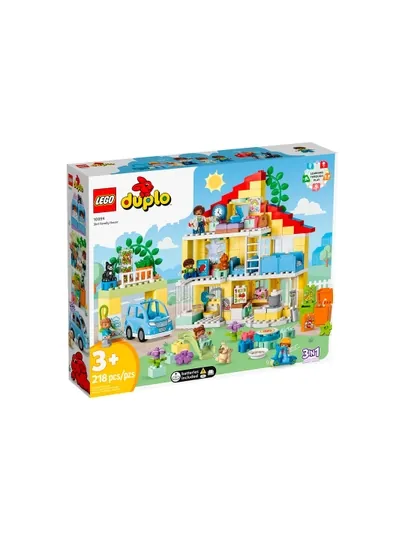 Конструктор LEGO DUPLO 10994 Семейный дом, 218 деталей