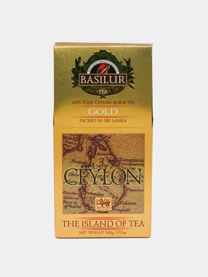Чай Basilur The Island of Tea Gold
