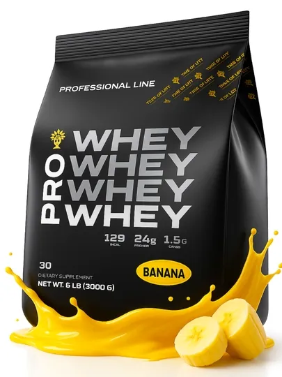 Протеин Protein Pro Line Whey, для набора мышечной массы, Xаляль, 3 кг