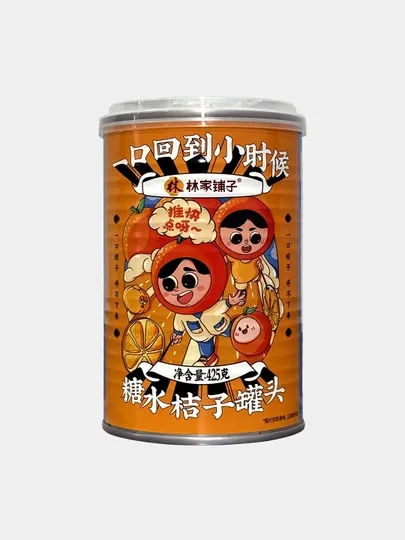 Lin Jia Pu Zi Мандарины в сладком сиропе — BZBCHIN-2