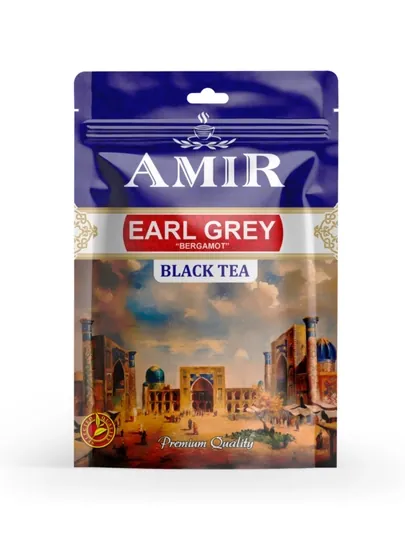 Амир Чай черный Цейлон В/С Earl Grey 150 гр