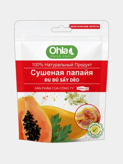Сушёная папайя, 100 г