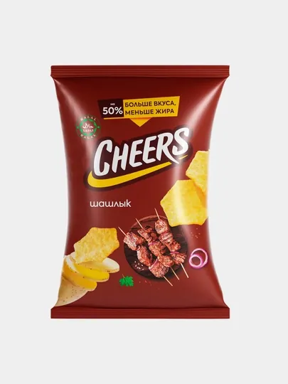 Чипсы Cheers Шашлык, 130 г