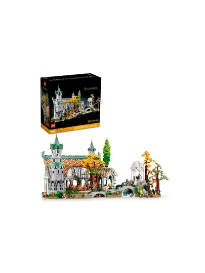 Конструктор LEGO Icons 10316 Властелин Колец: Ривенделл, 6167 деталей