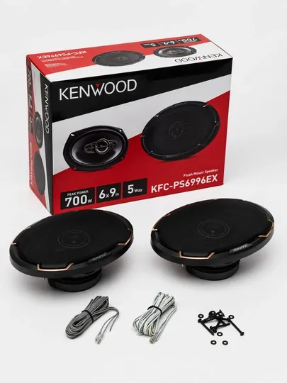 Автокалонка Kenwood KFC-PS6996EX 6x9, 700 Вт, 5-полосная, kuchli, басовая калонка