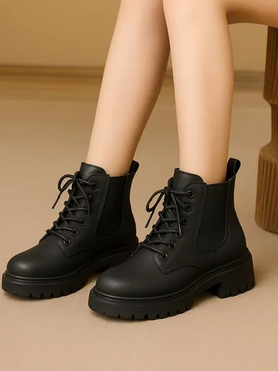 Женские полусапожки, зимние, меховые, сапоги 36-40