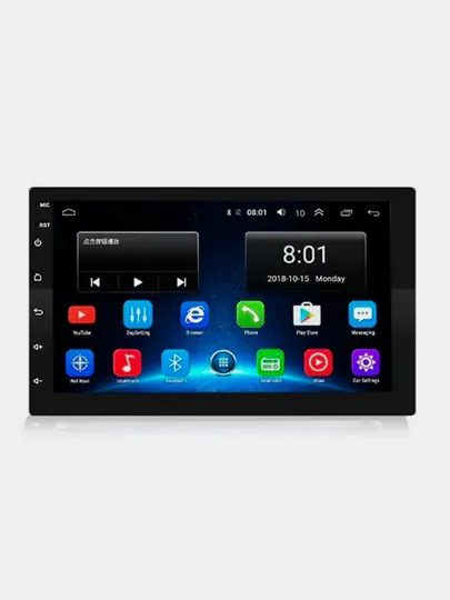 Автомагнитола Android 7-дюймовый универсальный монитор Wi-Fi GPS USB Bluetooth Full HD
