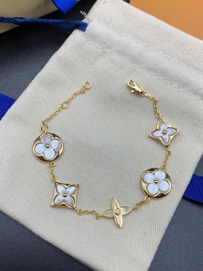 Браслеты для женщин и девушек Van Cleef, не меняет цвет и не темнеет — HOMEPRI-БРАСЛЕТ-ХАКИ