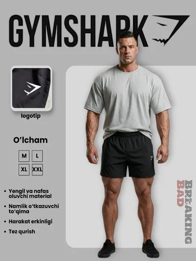 Спортивные шорты Gymshark мужские