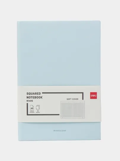 Ежедневник Deli N140G, синий, A5, 96 листов, 80 гр