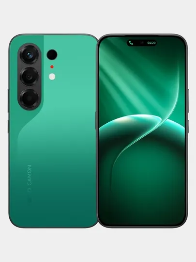 Смартфон Tecno Camon 50,бонусные наушники TWS M10, AMOLED-экран, 6500мАч, 45Вт, 144Гц, 1.5K — WWUZ-CAMON50-МЕНТОЛ-8/256