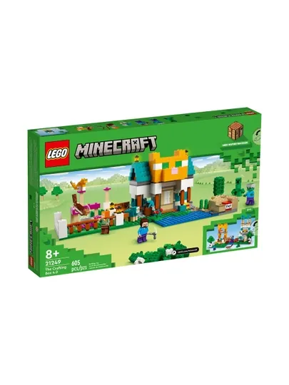 Конструктор LEGO Minecraft 21249 The Crafting Box 4.0, 605 деталей