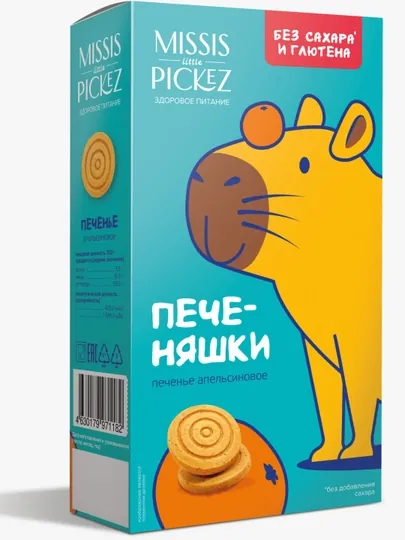 Missis pickez Печенье Апельсиновое Капи-Лама