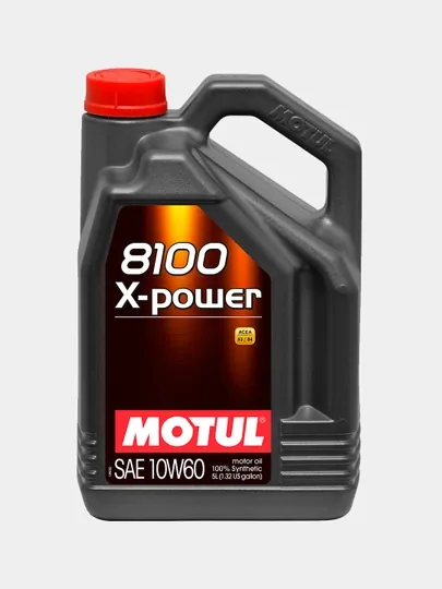 Моторное масло Motul 8100 X-Power 10w60, 5 л