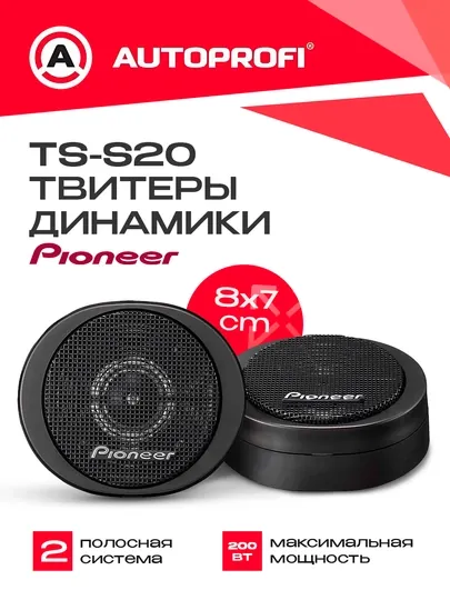 Автоколонка, мини колонки твитеры, пищалка два моделя TS-S20 200W / TS-T120 80W