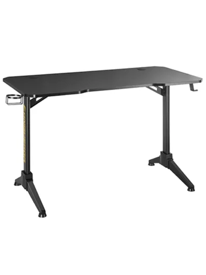 Игровой стол LUMI GMD03-2 с RGB подсветкой, эргономичный геймерский стол 120×60 — MAGA2-GMD032