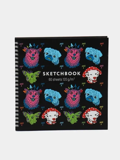 Тетрадь SketchBook, 60 листов 60Тт4Aгр 27941 q0000018935
