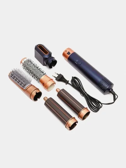 Фен-стайлер Dyson, 5 в 1, для волос — для завивки и укладки, отличный подарок для девушек — MKT7777-DYSON-ТЕМНСИН