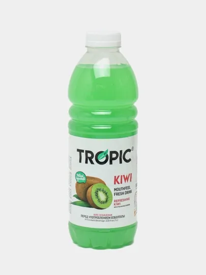 Безалкогольный напиток Tropic, негазированный, со вкусом киви, 1 л