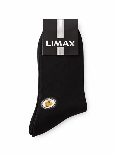 Носки мужские LIMAX, набор 5 пар, черные, размер 41-44