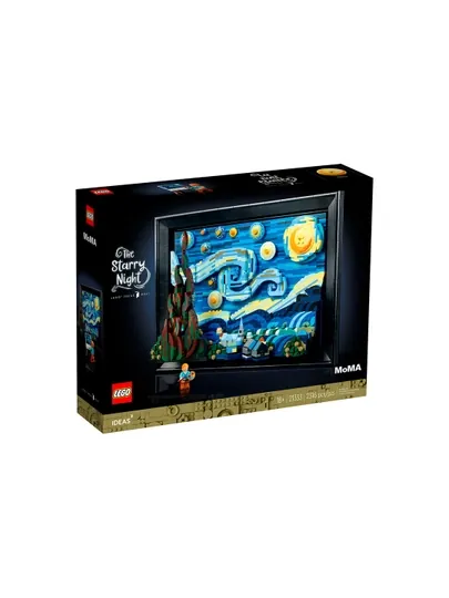 Конструктор LEGO Ideas 21333 Винсент Ван Гог — Звёздная ночь, 2316 деталей