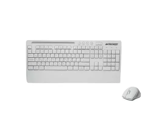 Клавиатура Avtech  PRO C303, белый