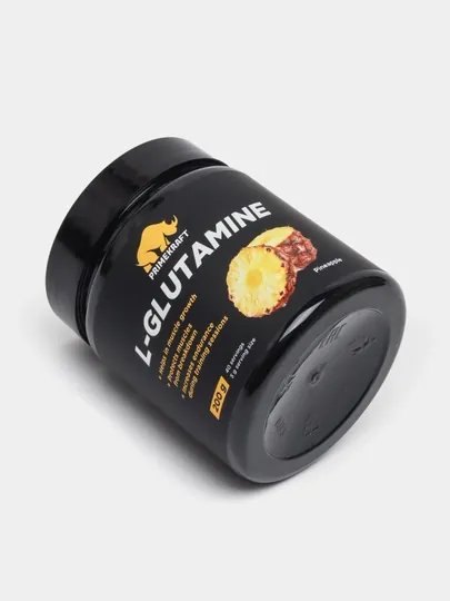 Аминокислота Глютамин Primekraft Glutamin, Ананас, 200 г, 40 порций