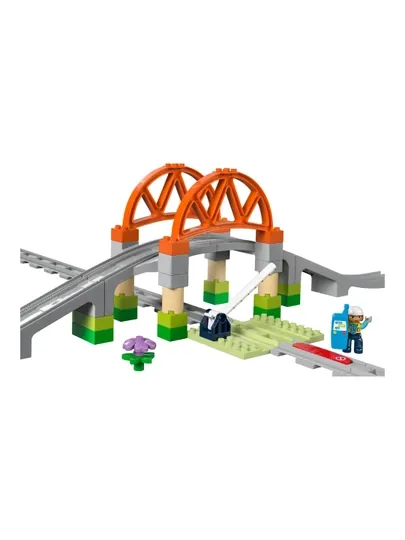 LEGO DUPLO 10426 Железнодорожный мост и пути